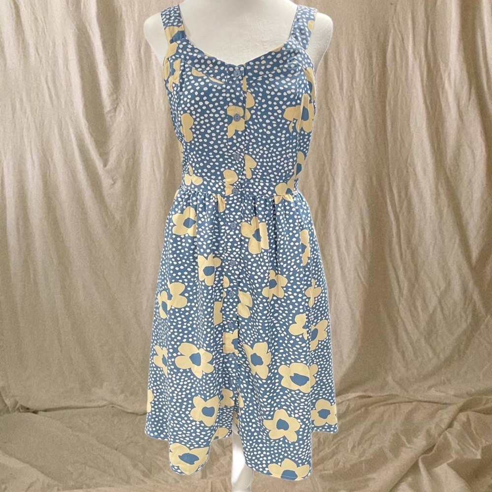 Floral Button Up Dress